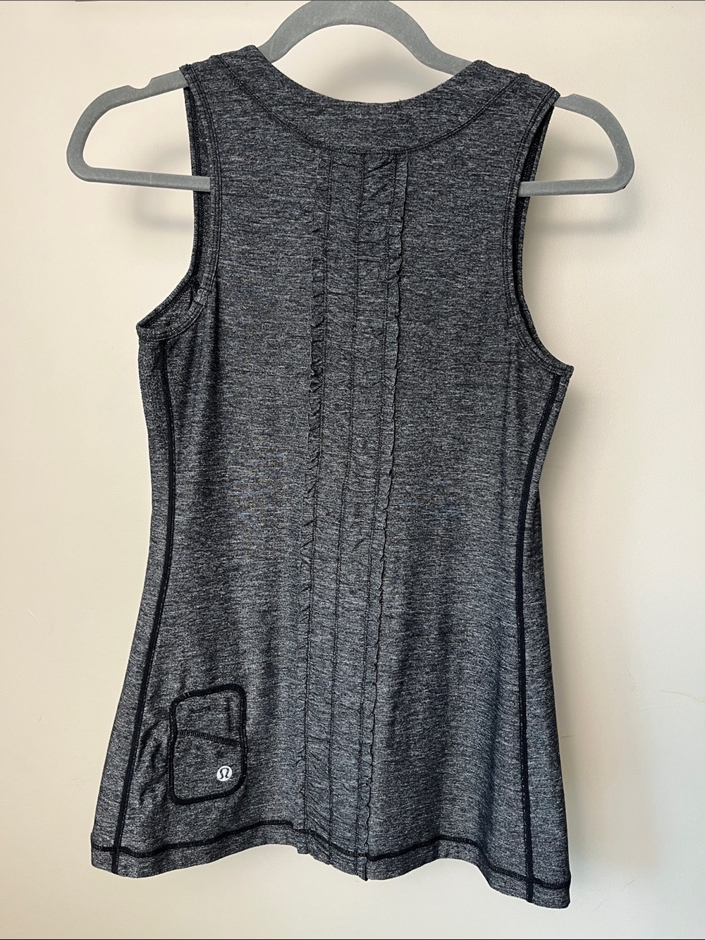 Lululemon Dash Tank Ruffle Back